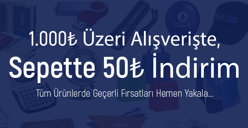 Kasada 50₺ Hediye