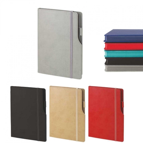 24330 SYAH Termo Deri Tarihsiz Defter ( 15 x 21 cm )