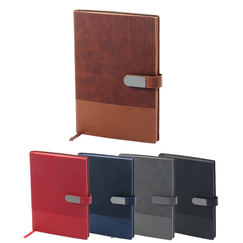 24400 TABA Termo Deri Tarihsiz Defter ( 14,5 x 21 cm )