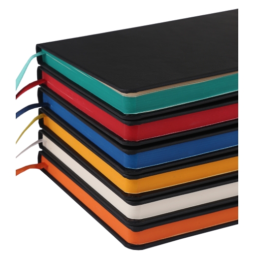 24570 KIRMIZI Termo Deri Tarihsiz Defter ( 13 x 21 cm )