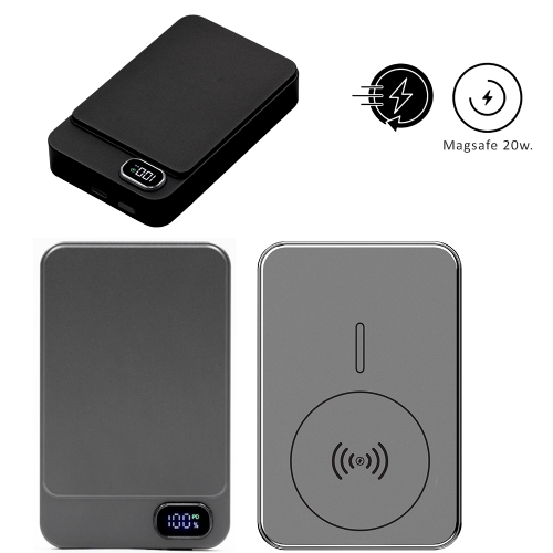 2700 SYAH Powerbank 10000 mAh ( Metal Kasa & Magsafe )