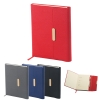 24300 SYAH Termo Deri Tarihsiz Defter ( 14,5 x 21 cm )